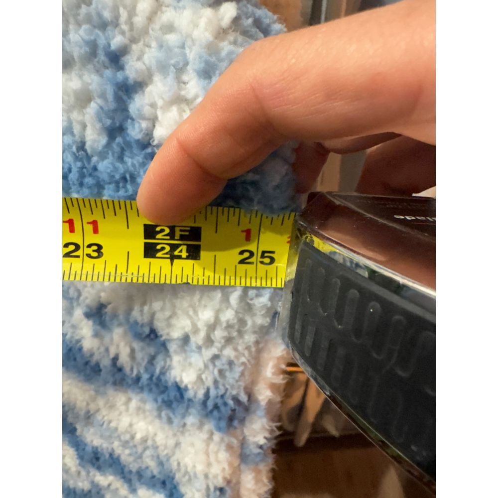 Hurley Sherpa Hoodie Pullover Sweatshirt Denim Blue White Tie Dye Size Small - Picture 6 of 7